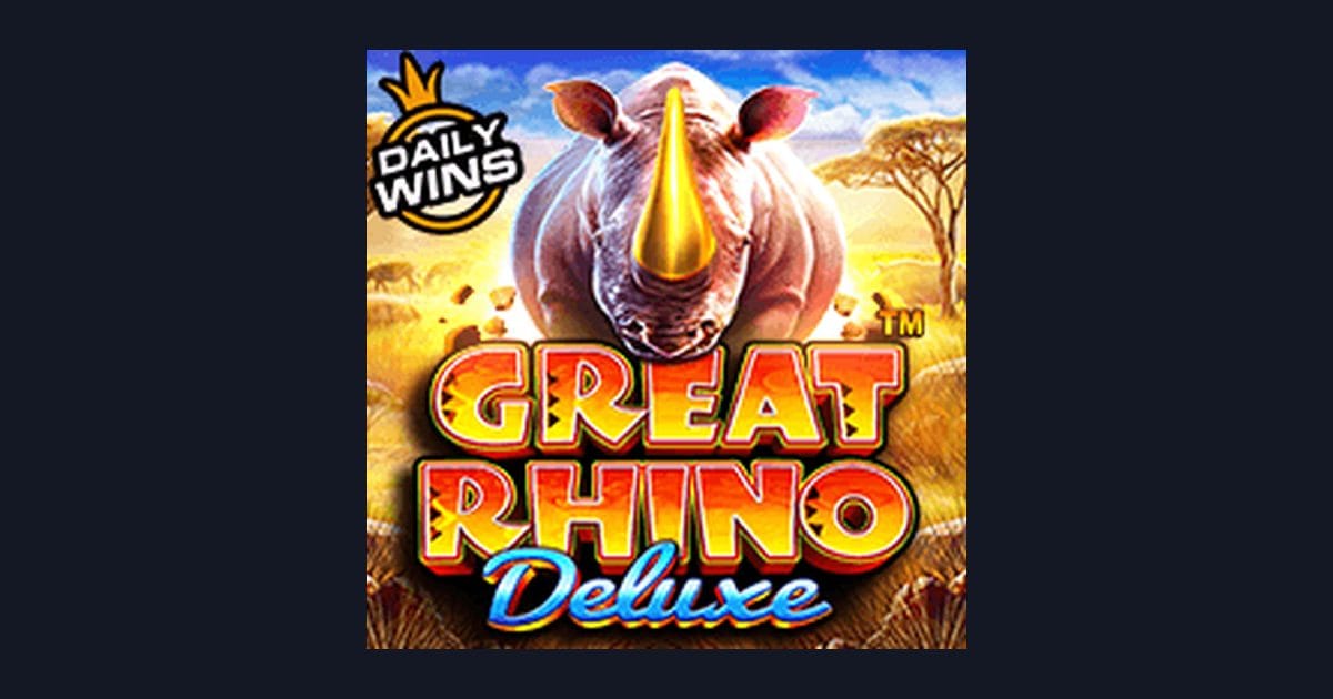Menangkan Jackpot Progresif Terbesar di Great Rhino Deluxe Slot